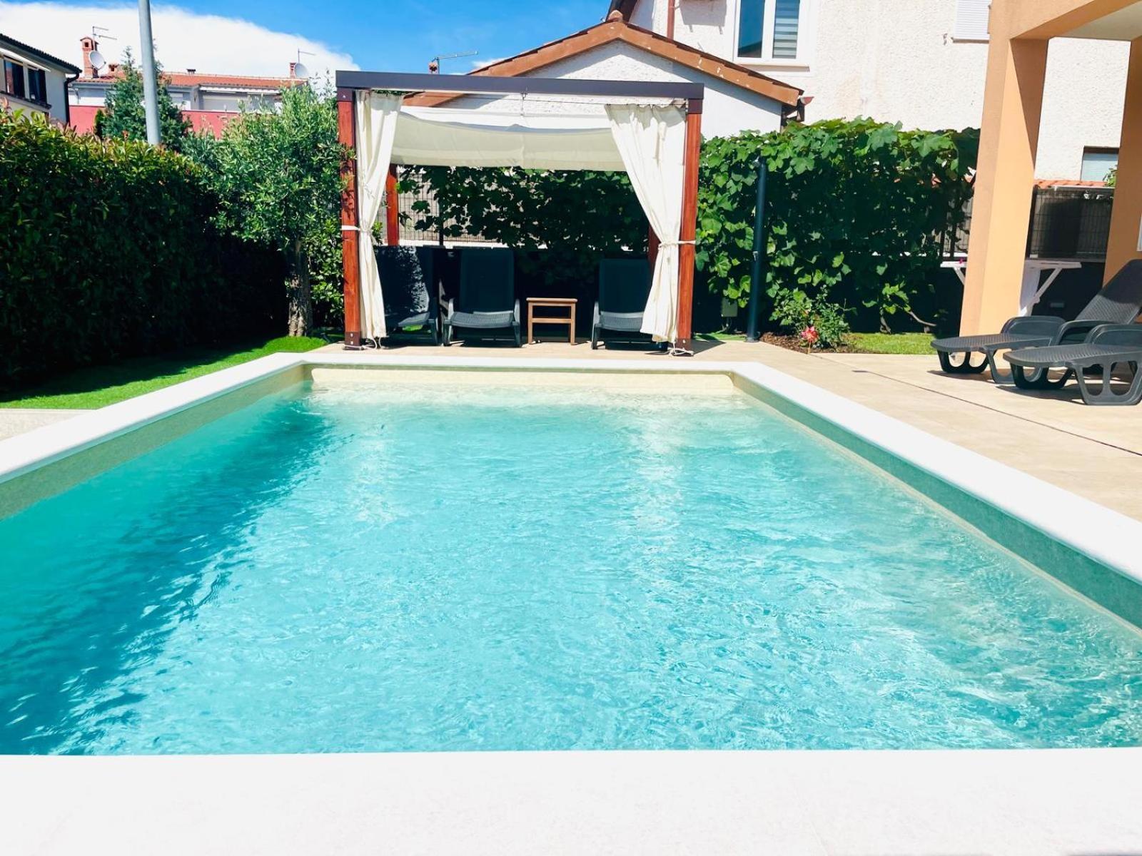 Boutique Apartment With Private Pool For Your Exclusive Use Novigrad Istria Eksteriør bilde